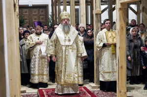 Первая Божественная литургия в Спасском кафедральном Соборе