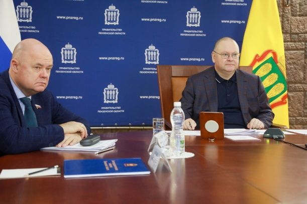 Заседания АТК, оперштаба и Правительства Пензенской области под руководством Губернатора региона Олега Владимировича Мельниченко