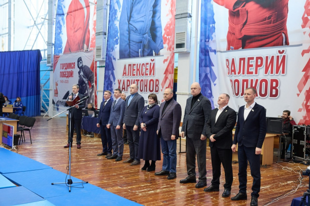 Открытие первенства Приволжского федерального округа по самбо среди юношей и девушек 14-16 лет