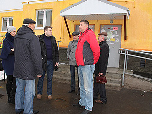 В доме на улице Чапаева проверили качество горячего водоснабжения