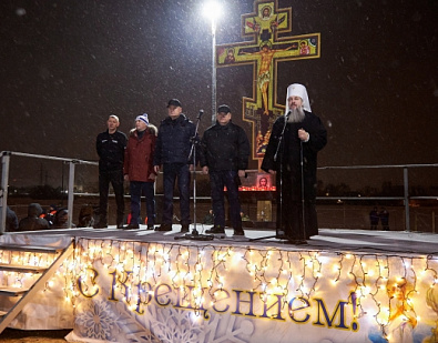 Празднование Великого православного праздника Крещения Господня в первом избирательном округе 