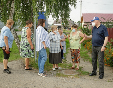 Встреча с жителями 4-го Колхозного проезда