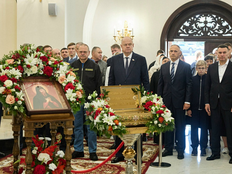 Освящении храма преподобного Вениамина Печерского