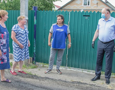 Улицы частного сектора в Железнодорожном районе продолжают преображаться