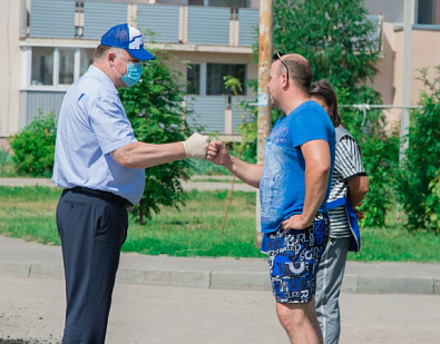 В Железнодорожном районе продолжается реализация наказов избирателей